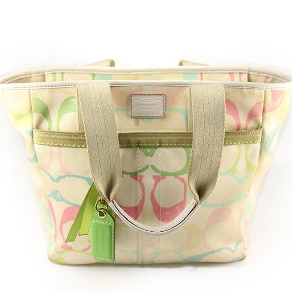 Coach Handbags - Pastel colored Coach handbag